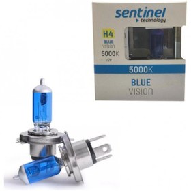 Resim Sentinel H4 Beyaz Işık Ampul 12V 5000K 