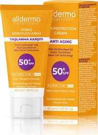 Resim Alldermo Güneş Koruyucu Krem SPF 50+ 50 ML 