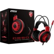 Resim Msı DS501 Gaming Mikrofonlu Kulaklık 3,5mm Jac Siyah-Kırmızı 