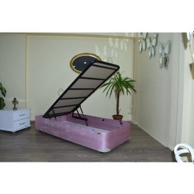 Resim Bengimobilya Baza Tay Tüy Pembe Silinir Kumaş Model Metal Çelik Fırın Boya Isk 