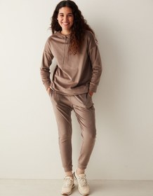 Resim Penti Lıght Brown Soft Velvet Sweatshirt 