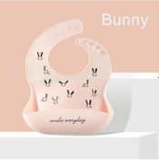 Resim Silikon Babi Önlük Su Geçirmez Tükürük Damlayan Muz Önlükler Karikatür Bunny Bunny Çok Renkli 