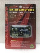 Resim Genel Markalar Mx-22 Oto Teyp Anfi Çıkış Çevirici Dönüştürücü 