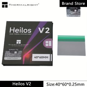 Resim Thermalright Heilos V2 40x50x0.25mm/40x60x0.25mm Katı Hal Termal Arayüz Levhası (8.5W/m.k/kalınlıklar 0.25mm) Faz Değişimi Termal Konduktif Levha 