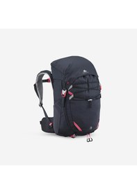 Resim Quechua Çocuk Outdoor Sırt Çantası - 7/15 Yaş - 28 L - Gri - Mh500 Siyah 