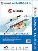 Resim Mühlen A5-125 A5 Boyutlu 125 Mikron 100 Adet Laminasyon PVC Filmi 