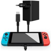 Resim Switch Pro /switch Oled Ve Switch Lite 5w-15w Type-c Switch Tv Dock Şarj Ve Adaptörü 