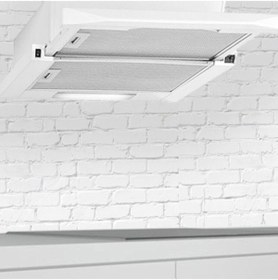 Resim White Daisy F2 Beyaz Çift Motorlu Sürgülü Aspiratör 