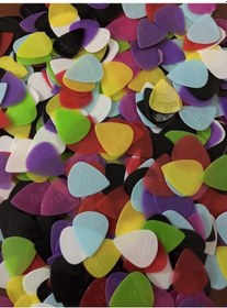 Resim Karışık Renkli Alice 100 Adet Gitar Pena Seti-100 Lü Paket 