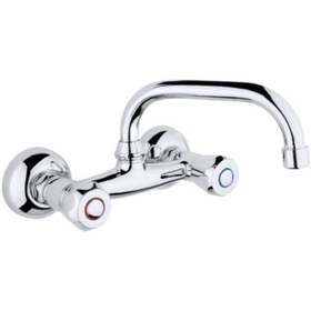 Resim Genel Markalar Sıcak Soğuk Oynar Başlık Klasik Mutfak Musluk Bataryası 