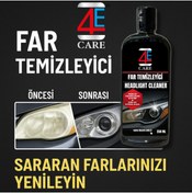 Resim 4E CARE Oto Far Temizleyici ve Parlatıcı | Zımparasız Hızlı Uygulama | UV Koruyuculu (Sararmış Farlara Son) 