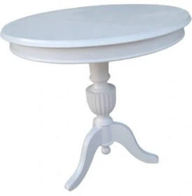 Resim Bengi Ticaret Fiskos Baba Ayak Model Parlak Ihlamur Ağacı Ayak Parlak Beyaz Mdf Tabla Kutuda Sevk El Yapım 