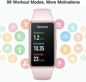 Resim HONOR Band 7 Akıllı Saat, 1.47 inç AMOLED, 96 Egzersiz Modu, 5 ATM Fitness İzleyici, Yeşil 
