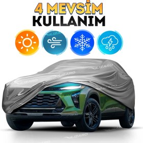 Resim ByLizard Ford Fusion Hatchback (Hb) Uyumlu Araba Brandası - Oto Örtüsü - Kılıfı 