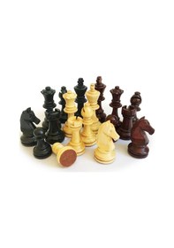 Resim El Yapımı Şimşir Ahşap Satranç Taşı Özel At 85mm Siyah 