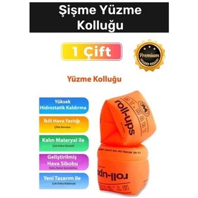 Resim Özel Üretim Pvc Malzeme Kolu Saran Hava Yastıklı Her Yaşa Uygun Şişme Yüzme Kolluğu Çok Renkli 