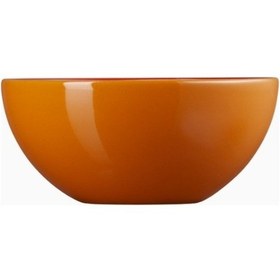 Resim Le Creuset Seramik Şık Tasarım Atıştırmalık Kasesi Turuncu 