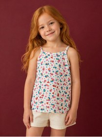 Resim Babylory Kdis Store Kız Çocuk Kuş Desenli Atlet 