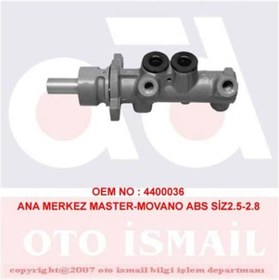 Resim ANA MERKEZ MOVANO 2.5-2.8 99-03 MASTER III 2.5 DCİ 2.8 DTI 3.0 