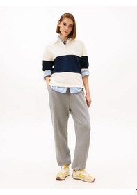 Resim Tommy Hilfiger Gold Btn Rugby Terry Swtsrt Kadın Bej Sweatshirt - Ww0ww49519 Bej 