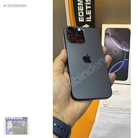 Resim Apple iPhone 16 Pro Max İkinci El TR | 512 GB | Siyah 