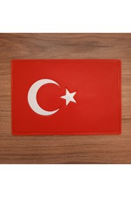 Resim Compax bayrak kaydırmaz torpido pedi* TR plaka stikır 