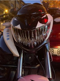 Resim Mondial Drift L 125 Motorsiklet Venom Far Sticker Etiket 
