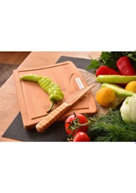 Resim Bambum Vasko Kesme Steak Tahtası Küçük B2540 Krem 