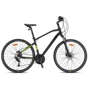 Resim Kron Tx 500 28'' Cıty 20' 30 Vites H Dısc Mat Siyah Füme/Neon Sarı 