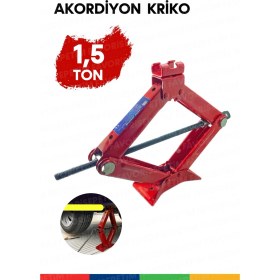 Resim Proxtech Yüksek Kaliteli Her Koşulda Kullanım Imkanı Katlamalı Akardiyon Cırcırlı Kollu 1,5 Ton Kirko 