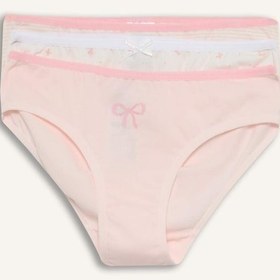 Resim Defacto Desenli 3lü Külot Set E7069a826smpn114 Pembe-pn114 