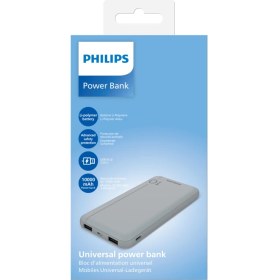 Resim Philips DLP2810CV/00 10.000 Mah Powerbank 2xusb-A, 1xusb-C, Gümüş 