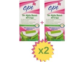 Resim Epi Aloe Veralı 41X2 Adet ’li Sir Ağda Bandı Seti -2 Kutu Ağda Bandı 
