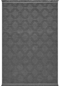 Resim Ruby 1550 Antrasit - Salon & Oturma Odası Halısı - Sade, Zarif Ve Estetik Antrasit 