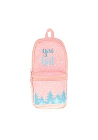 Resim Kaukko Kalem Çantası Layer Junior Bag Mountain Üç Bölmeli Kalem Çantası 