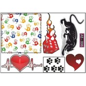 Resim Sevenkardeşler A5 Sticker 010 Tek Paket Çoklu Sticker 