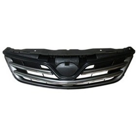 Resim Esse - Corolla- E150- 10/13 Ön Panjur Siyah Nikelaj Kaplamalı Üst Koruma Plastikli Esse2002345 53111-02909 