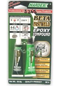 Resim Epoxy Metal Yapıştırıcı Kürlü 4-6Dk Beta 2X28 4Gr Hardex 