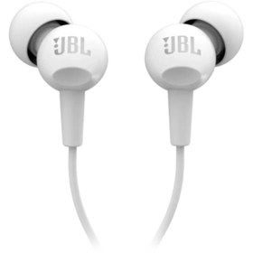 Resim JBL C100SI Mikrofonlu Kulak içi Kulaklık - Beyaz 