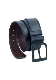 Resim Süzer Deri x 4.5 Cm. Spor Suni Deri Dikişli Model Kemer Siyah (520968916) 