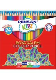 Resim Pensan Kidz 24 Renk Kuru Boya Seti 