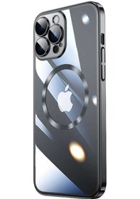 Resim Apple Uyumlu iPhone 13 Pro Max Kilif Magsafe Kamera Koruma Hoparlör Fili 561061603 