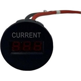 Resim 6V-33V DİJİTAL AMPERMETRE (KABLOLU) (26 MM) 