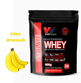 Resim WWP Gold Standard Whey Isolate - İzolat Protein Tozu - 900g - Muz Aromalı. 