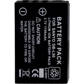 Resim Sanger DB-L50 Sanyo Fotoğraf Makinesi Batarya 
