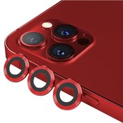 Resim Binano M.Ring Iphone12 Pro Max Lens Koruyucu Kırmı 