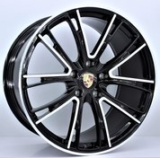 Resim R1 Wheels 21 inç 5*130 ET65 Siyah Jant Takımı (J-1471) 