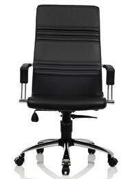 Resim Bürosit Dolphin 9 Krom Siyah Yönetici Koltuğu 