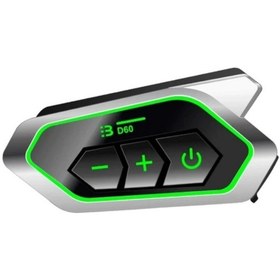 Resim D60 İnterkom Seti Su Geçirmez Bluetooth Kulaklık 