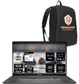 Resim MSI Modern 15 F13MG i7 1355U 40GB 2TB SSD 15.6\ FHD 60Hz FDOS Taşınabilir Bilgisayar & PER4 ÇANTA 
